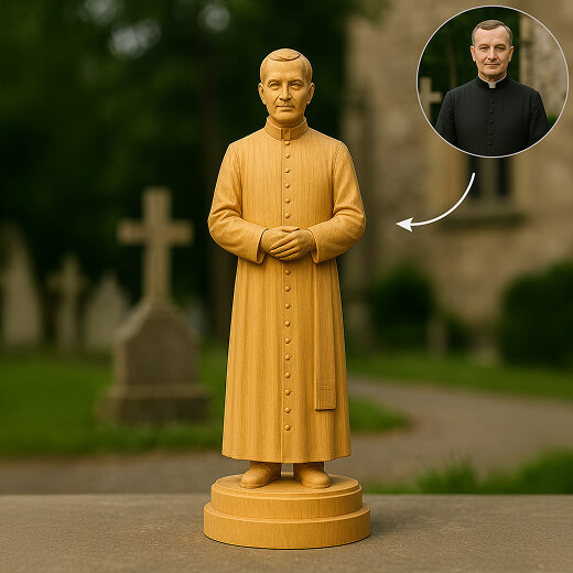 Memorial Wood Statues